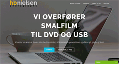 Desktop Screenshot of hbnielsen.dk